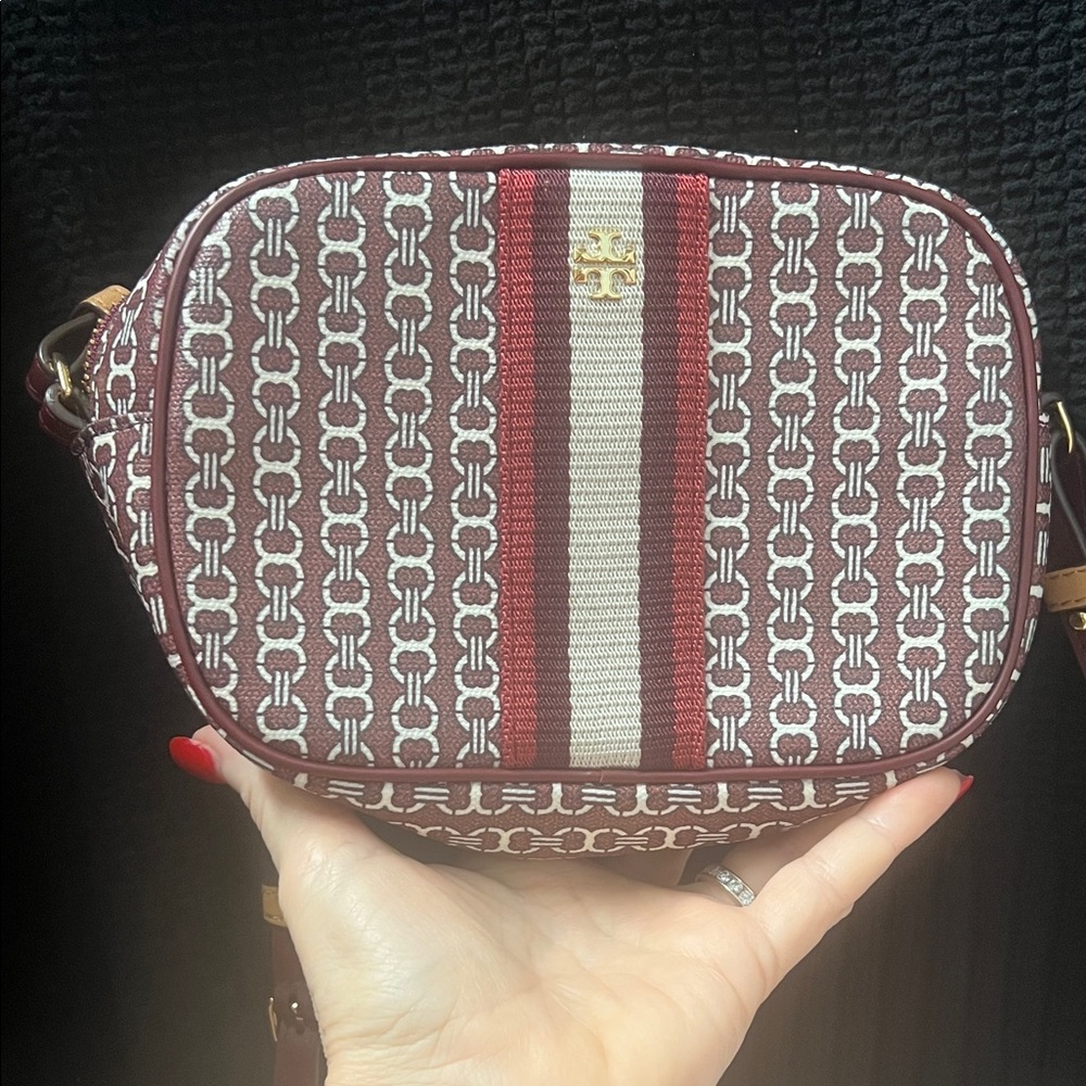 NWOT Tory Burch Gemini Link canvas crossbody